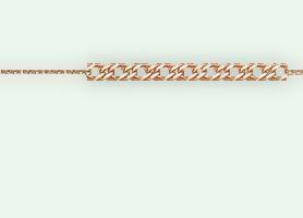 Цепь золотая плетение «Ромб», арт.Р225А2