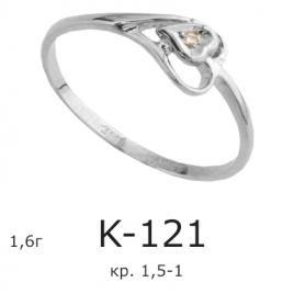 Кольцо К-121 (серебро)