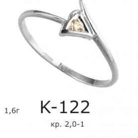 Кольцо К-122 (серебро)