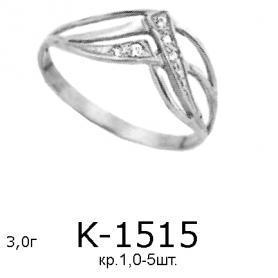 Кольцо К-1515 (серебро)